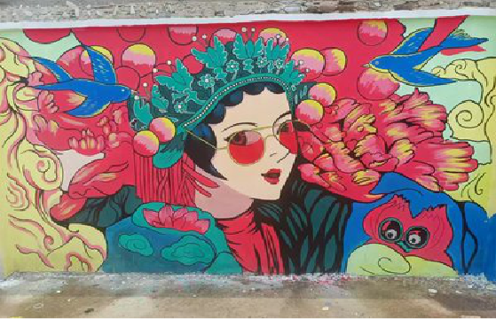 徐州墙体彩绘-网红墙