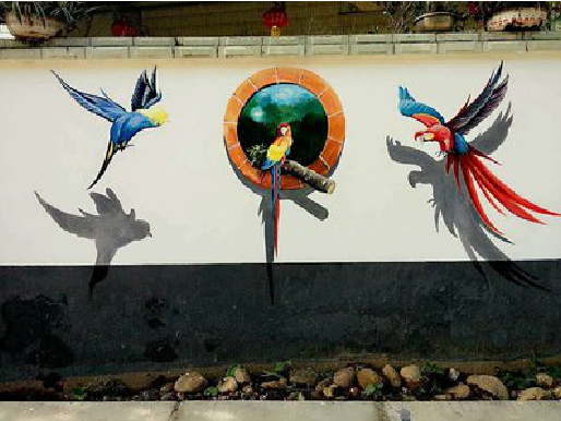 徐州视觉错位-3D墙绘设计