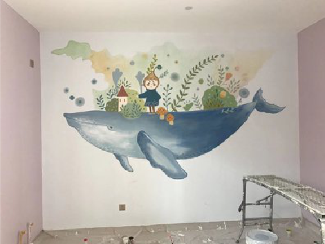 徐州手绘墙的特点及优势。